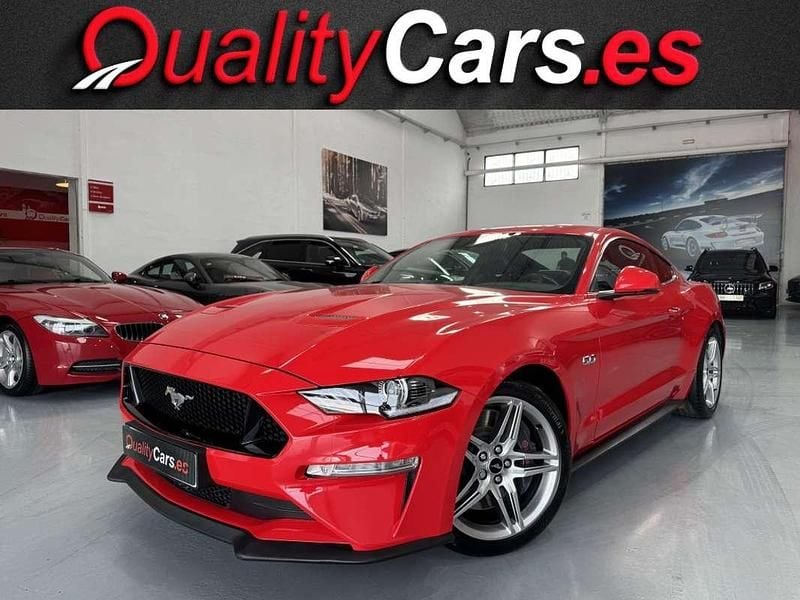Rojo Usado 2020 Ford Mustang GT Fastback Coupe | 44.400 € (Precio justo) - Imagen 1/4