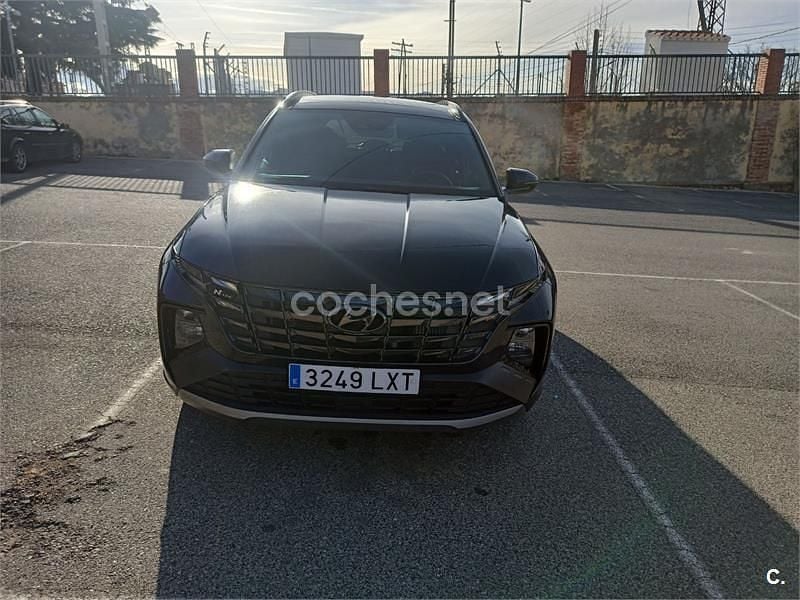 Usado Hyundai Tucson N Line 136 CV (100 kW) 2022 Negro SUV