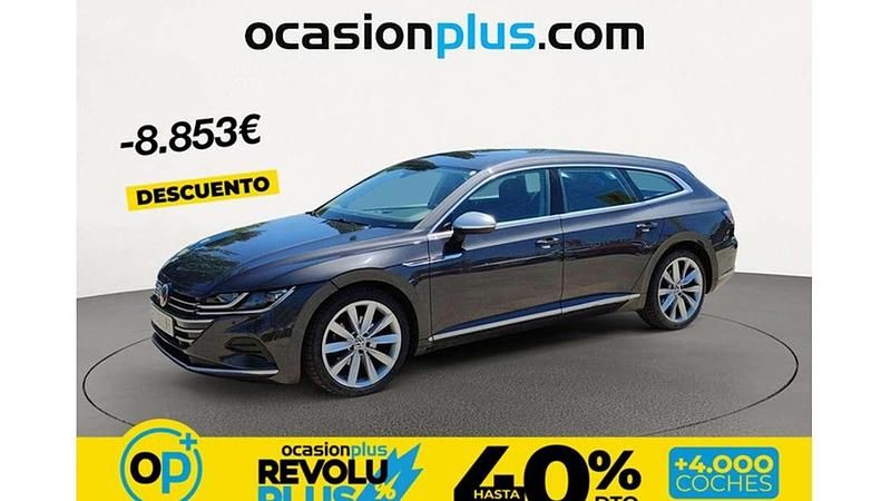 Usado VW Arteon Elegance 150 CV (110 kW) 2022 Gris Familiar