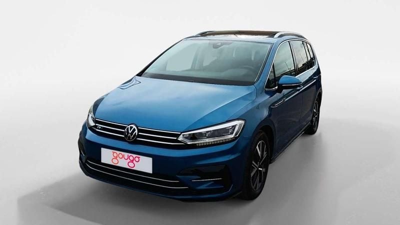 Usado VW Touran Sportline 150 CV (110 kW) 2021 Azul Monovolumen