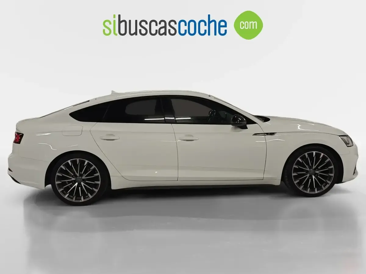 Usado Audi A5 Sportback 150 CV (110 kW) 2018 Blanco Utilitario