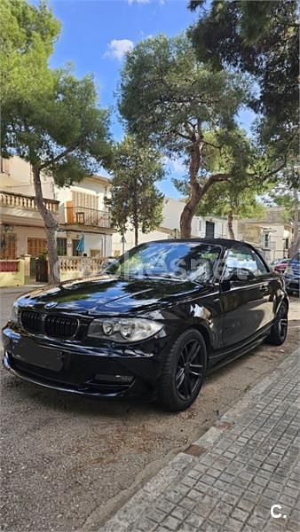 Usado BMW 120 Cabriolet 170 CV (125 kW) 2008 Negro Descapotable