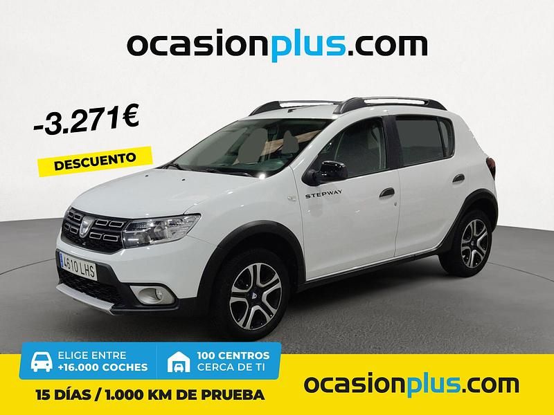 Blanco Usado 2020 Dacia Sandero Utilitario | 13.990 € (Un poco caro) - Imagen 1/4