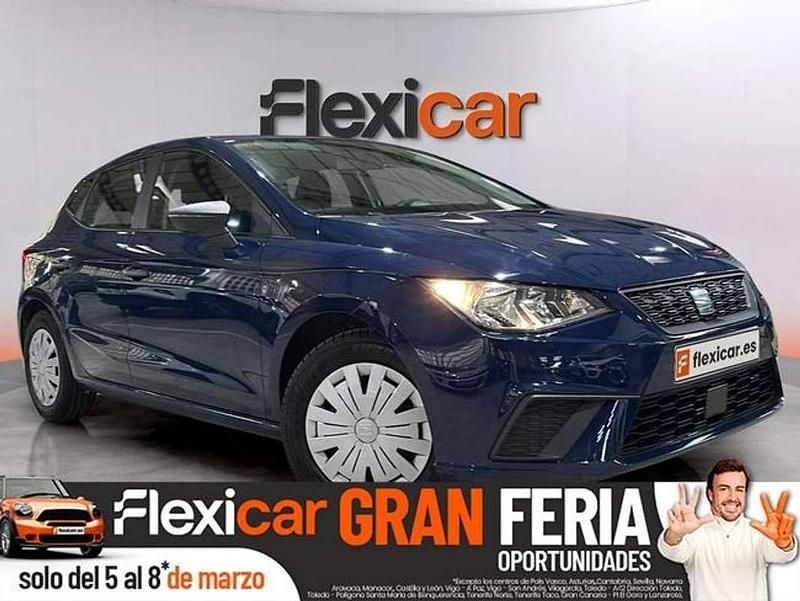 Usado Seat Ibiza Reference 75 CV (55 kW) 2019 Azul Utilitario