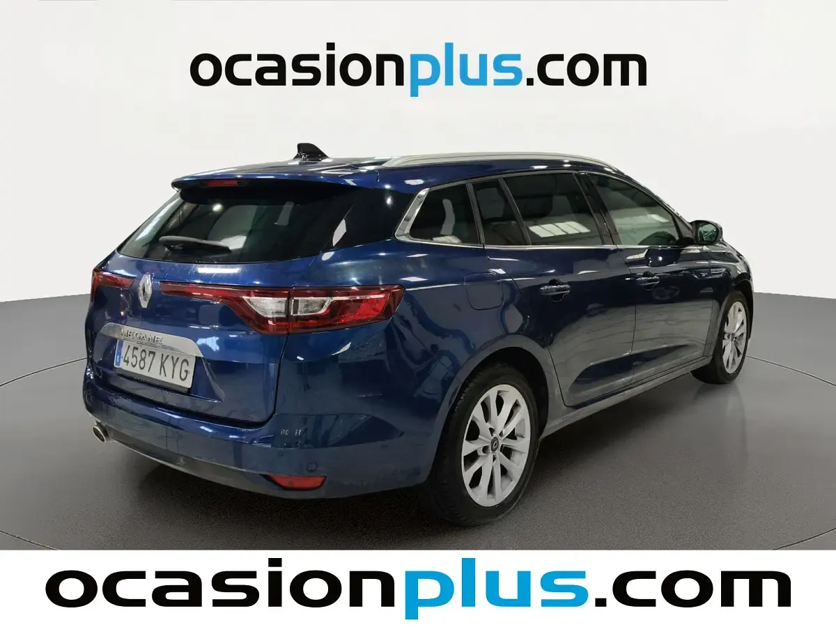 Usado Renault Mégane Zen 140 CV (102 kW) 2019 Azul Utilitario
