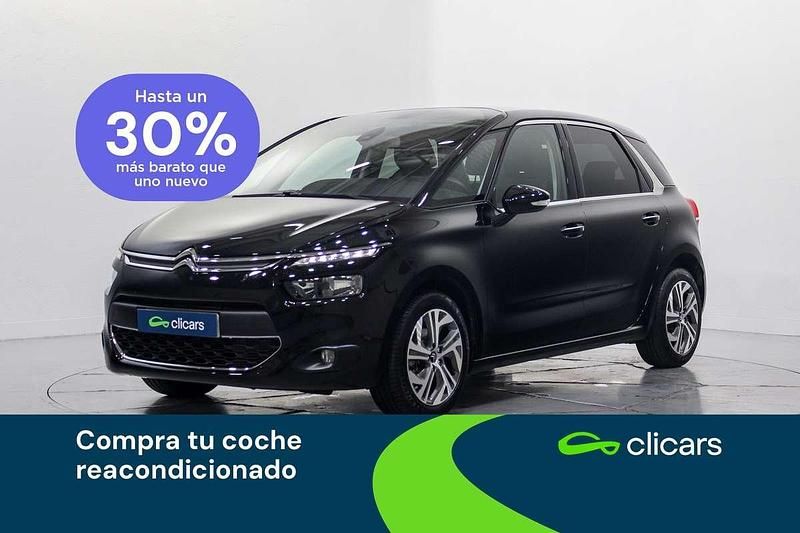 Negro Usado 2014 Citroën C4 Picasso Intensive Monovolumen | 8990 € (Precio justo) - Imagen 1/4