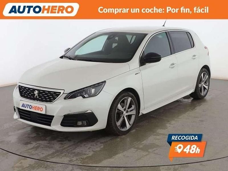 Usado Peugeot 308 GT-line 131 CV (96 kW) 2019 Blanco Utilitario
