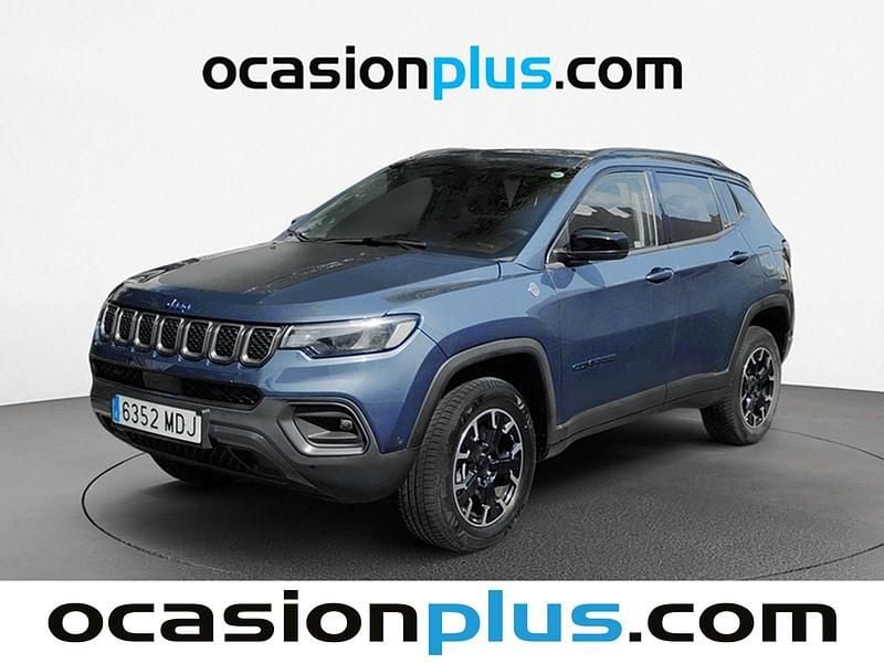Azul Usado 2023 Jeep Compass Trailhawk SUV | 21.810 € (Buen precio) - Imagen 1/4