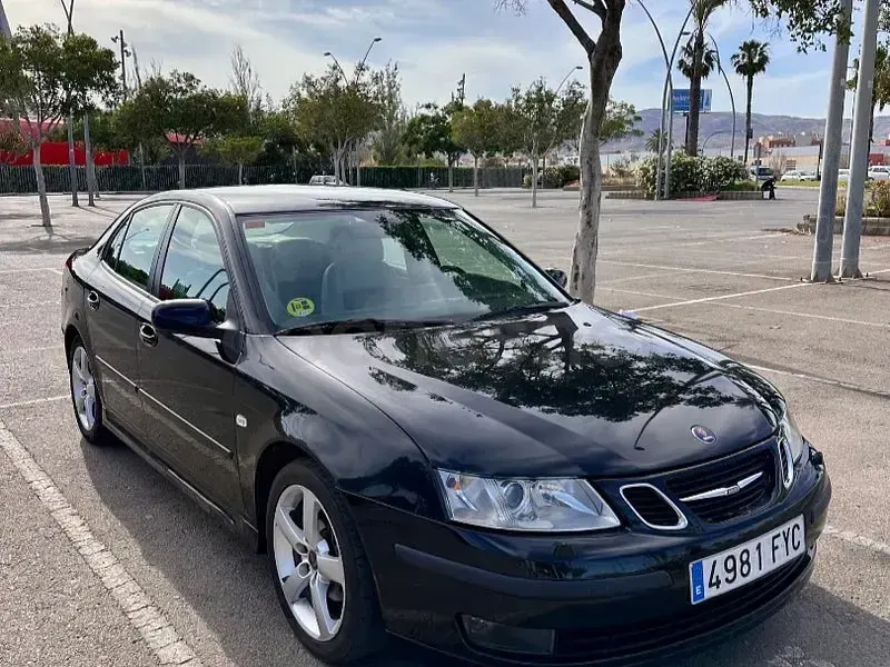 Usado Saab 9-3 Vector 150 CV (110 kW) 2007 Negro Berlina