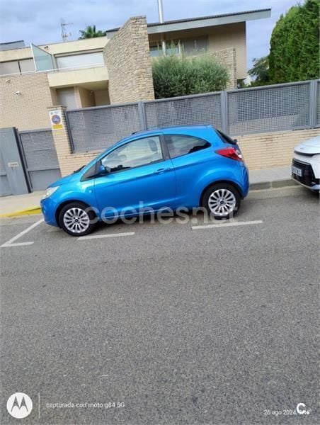 Azul Usado 2009 Ford Ka Titanium Utilitario | 4700 € (Buen precio) - Imagen 1/4