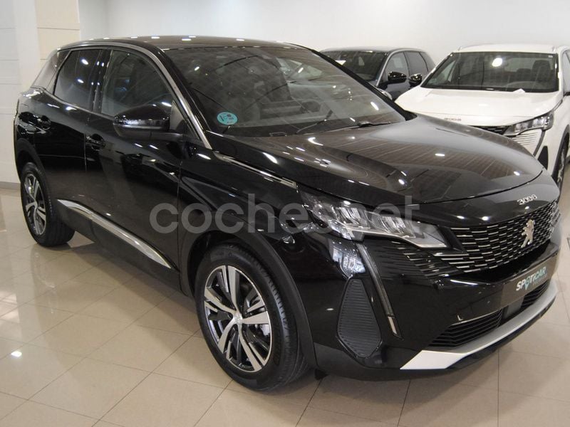 Negro Usado 2024 Peugeot 3008 Allure SUV | 21.900 € (Buen precio) - Imagen 1/4
