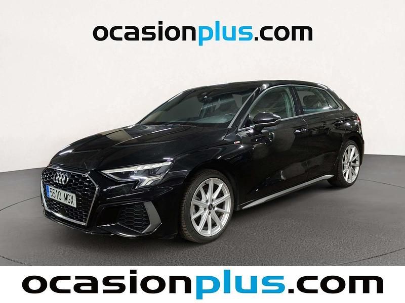 Usado Audi A3 Sportback S-Line 150 CV (110 kW) 2023 Negro Utilitario
