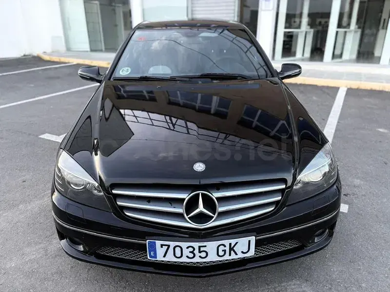 Usado Mercedes CLC220 150 CV (110 kW) 2009 Negro Coupe