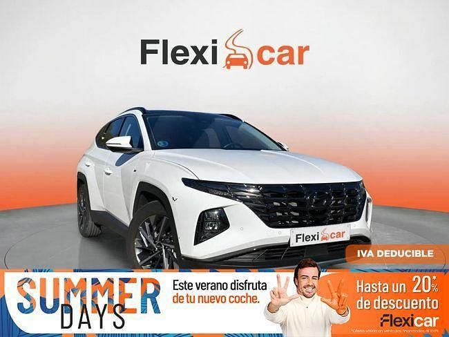 Amarillo Usado 2024 Hyundai Tucson SUV | 29.990 € (Precio justo) - Imagen 1/4
