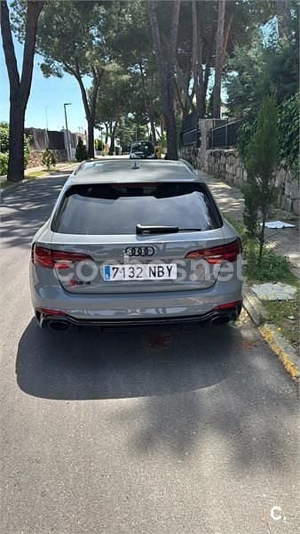Usado Audi RS4 450 CV (330 kW) 2018 Gris / plata Familiar