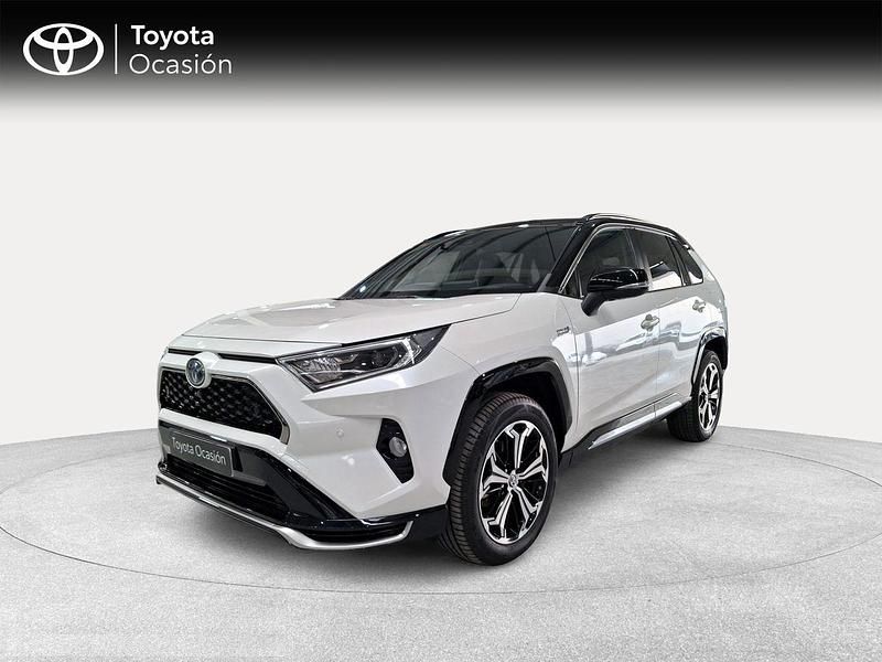 Blanco Usado 2021 Toyota RAV4 Hybrid Plus SUV | 38.900 € (Precio justo) - Imagen 1/4
