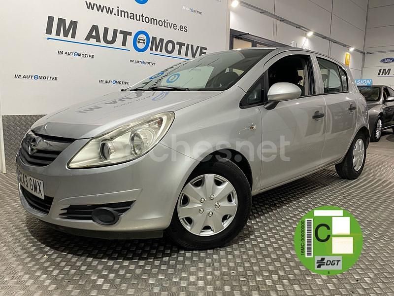 Usado Opel Corsa 80 CV (58 kW) 2009 Gris / plata Utilitario