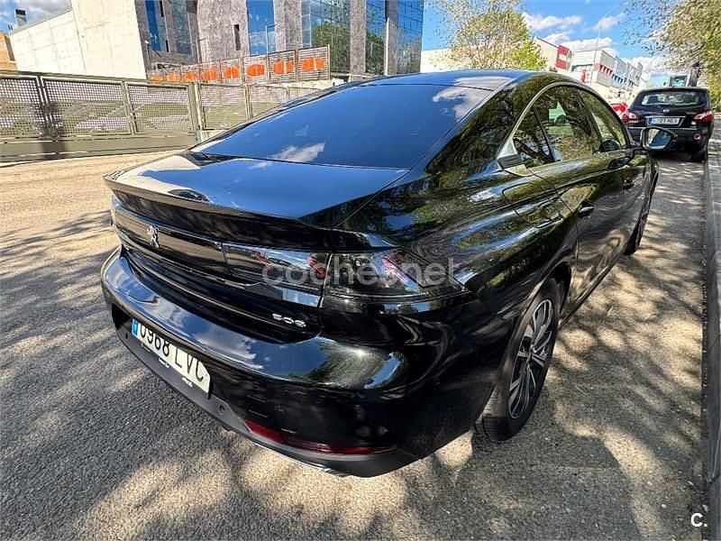 Usado Peugeot 508 Allure 130 CV (95 kW) 2021 Negro Berlina