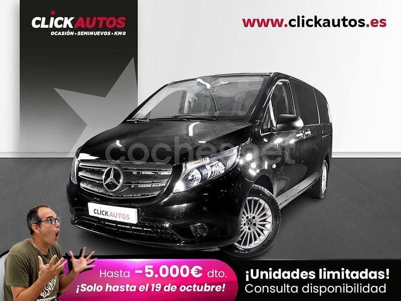 Negro Usado 2022 Mercedes V200 Marco Polo Monovolumen | 38.800 € (Precio justo) - Imagen 1/4