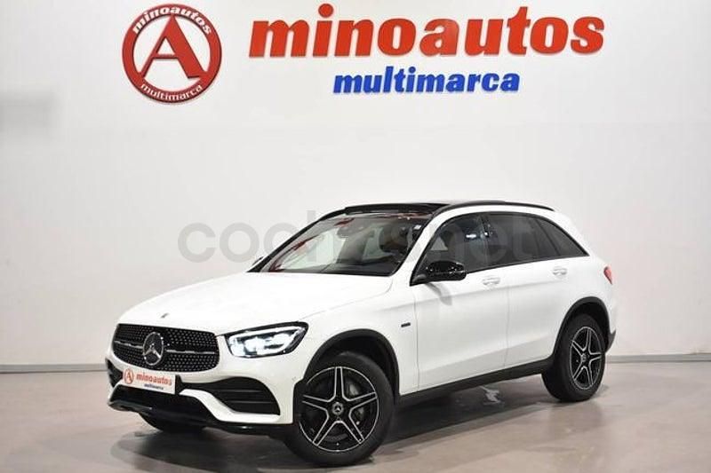 Usado Mercedes GLC300e 333 CV (244 kW) 2021 Blanco SUV