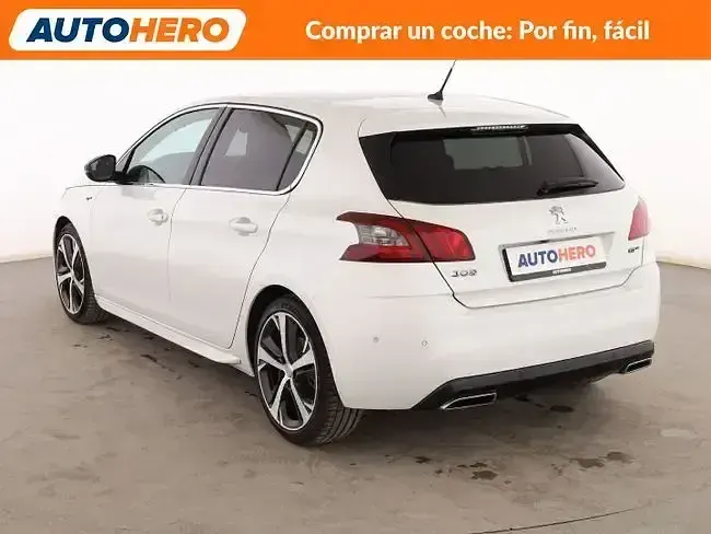 Usado Peugeot 308 GT 180 CV (132 kW) 2017 Blanco Berlina