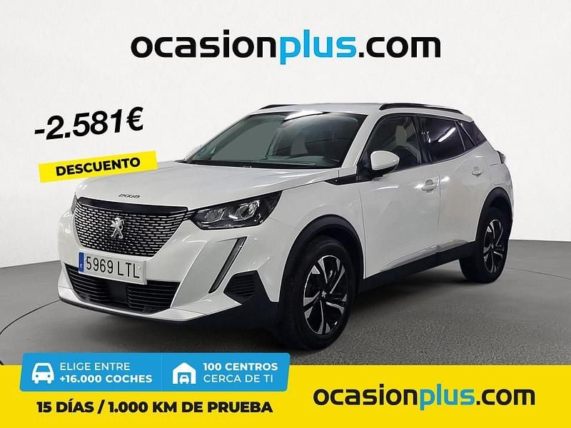Blanco Usado 2021 Peugeot 2008 Allure SUV | 13.890 € (Buen precio) - Imagen 1/4