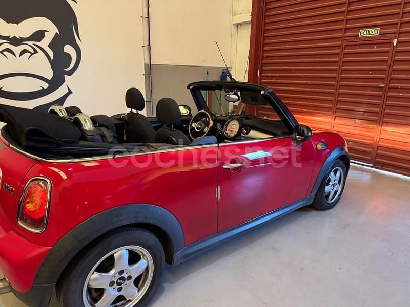 Rojo Usado 2009 Mini Cooper Cabriolet Descapotable | 4900 € (Super precio) - Imagen 1/4