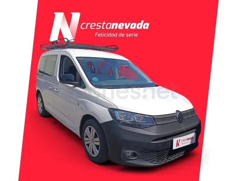 Usado VW Caddy 122 CV (89 kW) 2021 Blanco Monovolumen