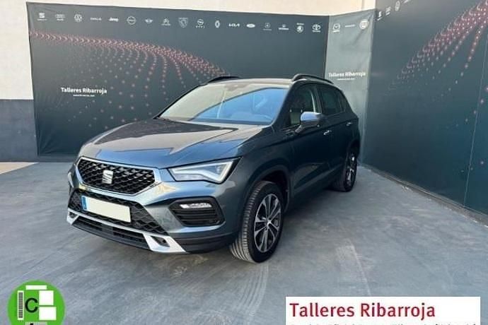 Usado Seat Ateca Style 150 CV (110 kW) 2021 Gris SUV