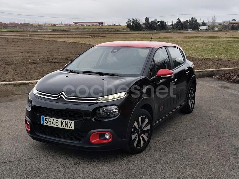 Usado Citroën C3 Feel 82 CV (60 kW) 2018 Negro Berlina