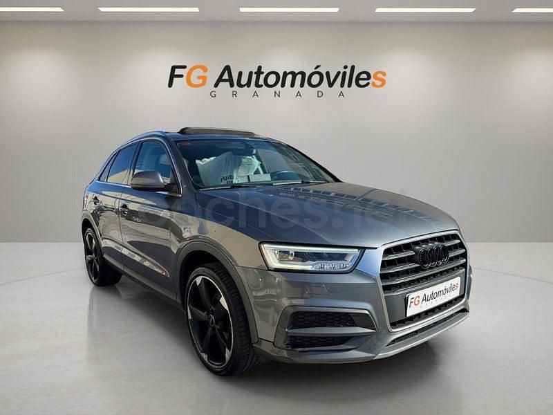 Usado Audi Q3 Design 150 CV (110 kW) 2018 Gris SUV