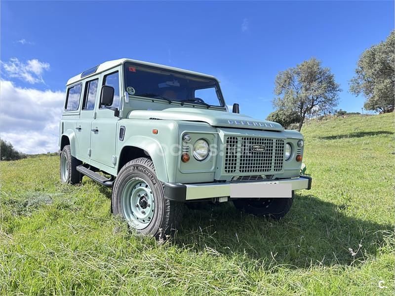 Usado Land Rover Defender 122 CV (89 kW) 2008 Verde Familiar