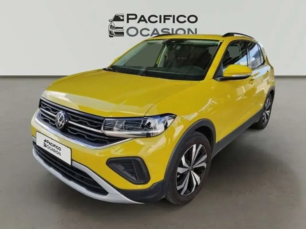 Usado VW T-Cross 116 CV (85 kW) 2025 Amarillo SUV