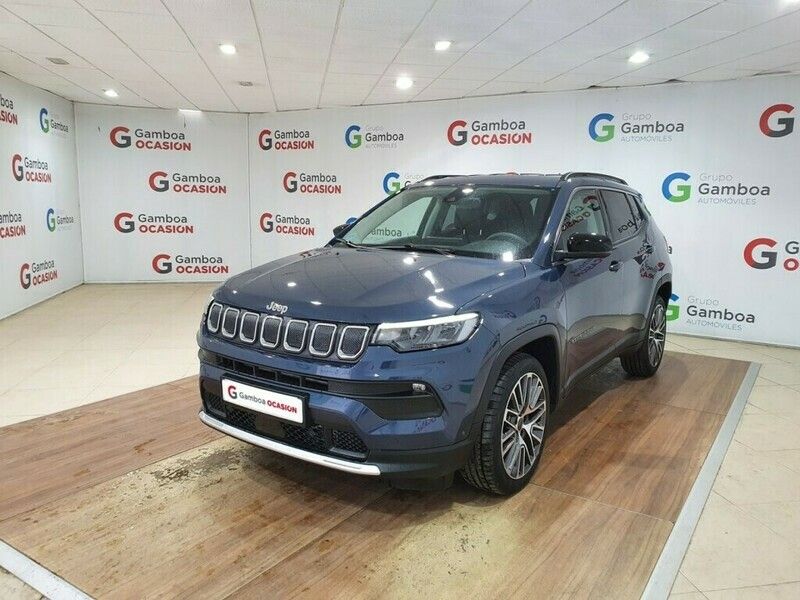 Usado Jeep Compass Limited 131 CV (96 kW) 2022 Azul SUV