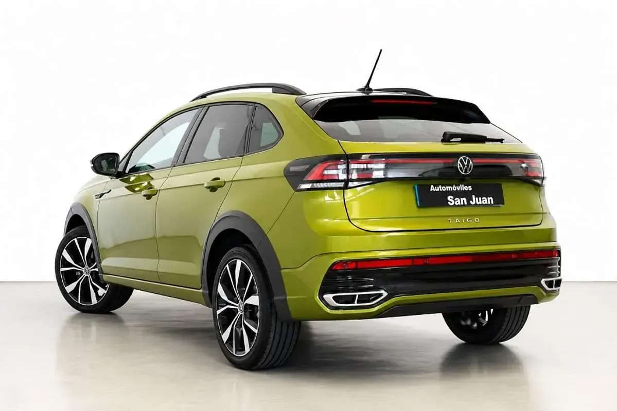 Usado VW Taigo R-line 150 CV (110 kW) 2022 Verde SUV