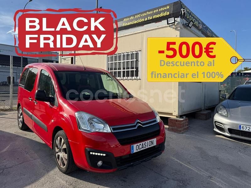 Rojo Usado 2017 Citroën Berlingo Attraction Monovolumen | 7999 € (Precio justo) - Imagen 1/4