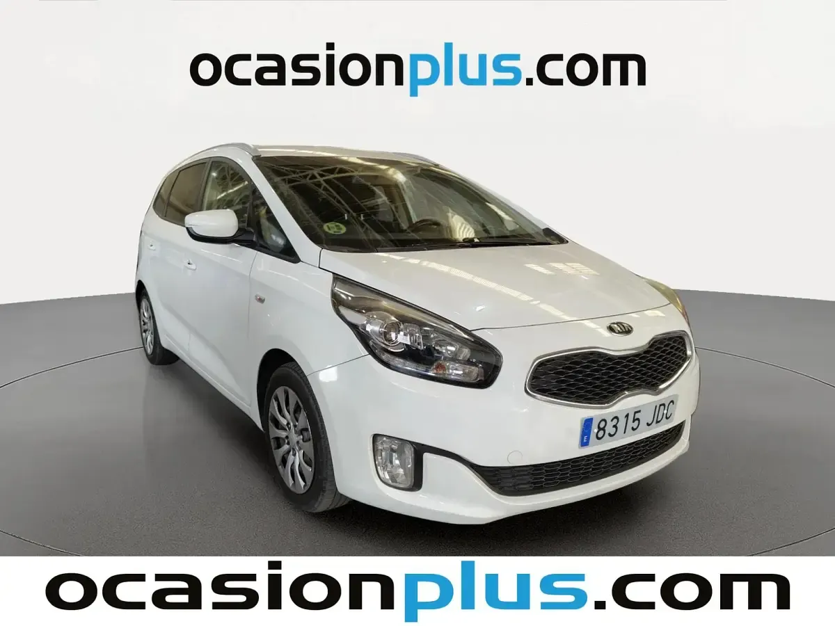 Usado Kia Carens 116 CV (85 kW) 2015 Blanco Monovolumen