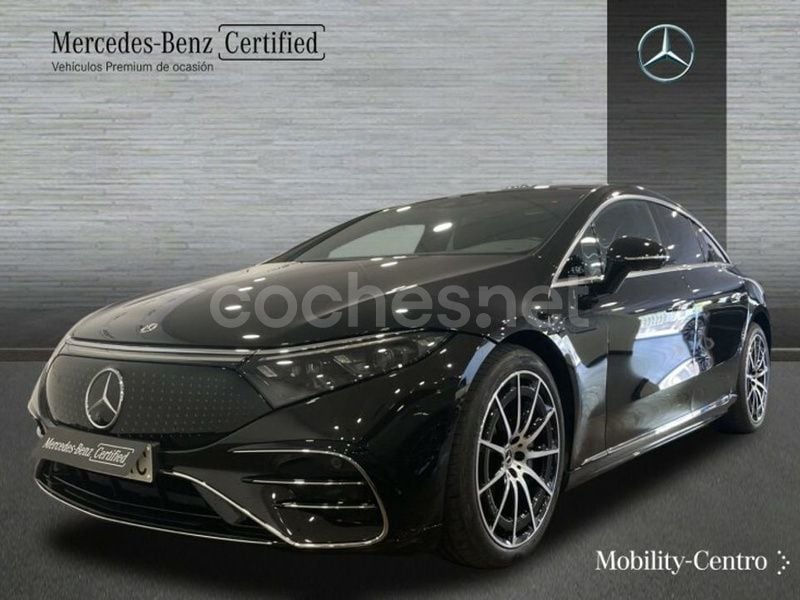 Negro Usado 2022 Mercedes EQS580 Edition Berlina | 95.250 € (Super precio) - Imagen 1/4