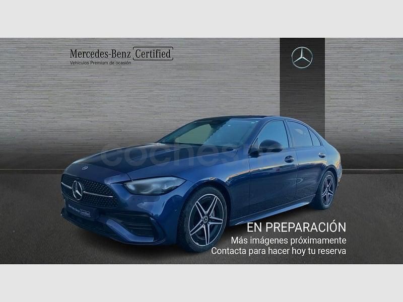 Azul Usado 2025 Mercedes C220 Berlina | 46.990 € (Buen precio) - Imagen 1/4