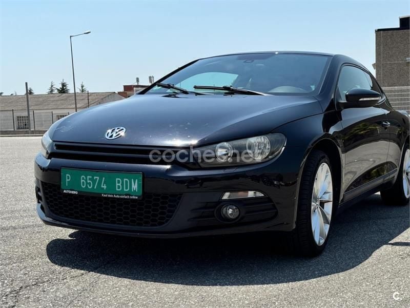 Negro Usado 2009 VW Scirocco Coupe | 11.399 € (Un poco caro) - Imagen 1/4