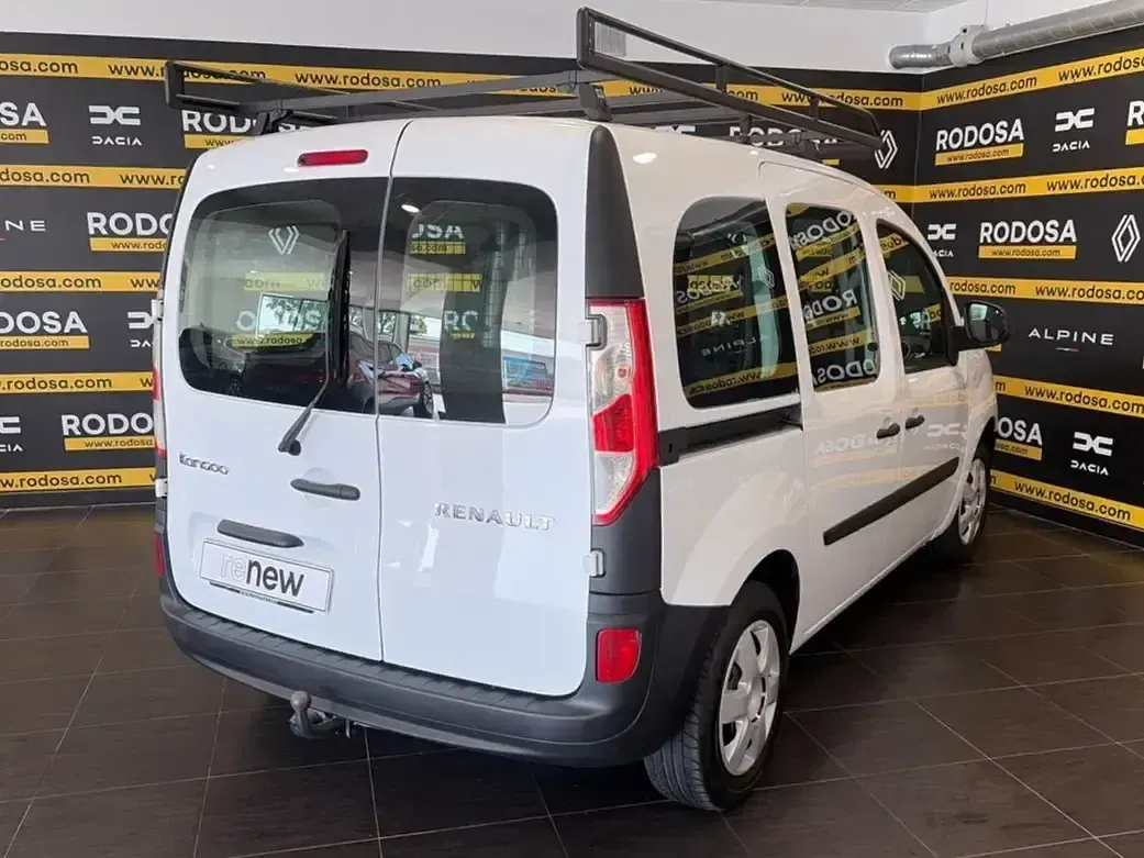 Usado Renault Kangoo 75 CV (55 kW) 2017 Blanco Monovolumen