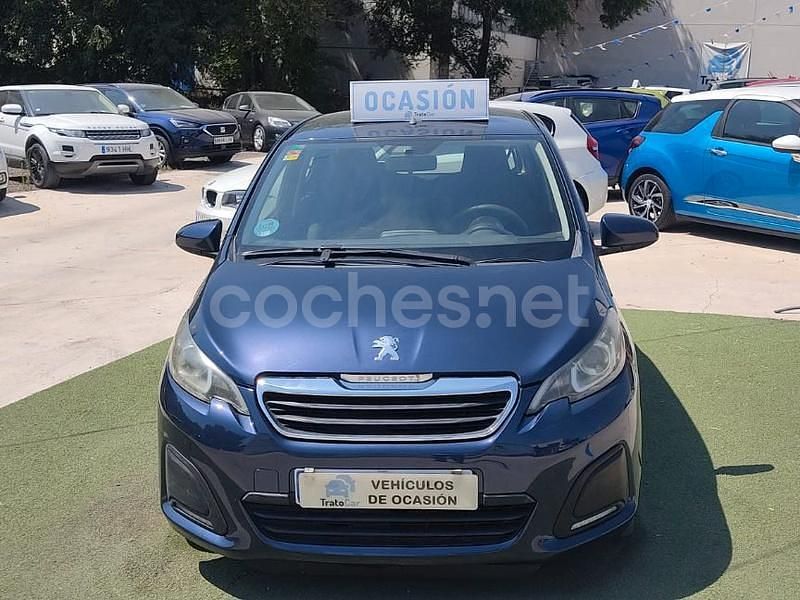 Usado Peugeot 108 82 CV (60 kW) 2015 Azul Utilitario