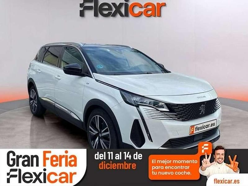 Blanco Usado 2021 Peugeot 5008 GT SUV | 21.790 € (Super precio) - Imagen 1/4