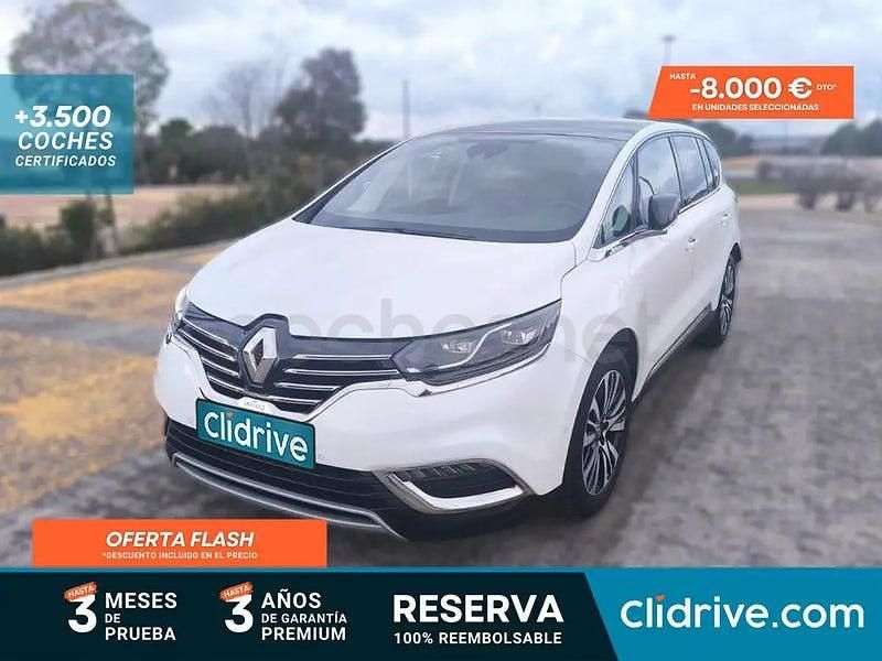 Usado Renault Espace Initiale Paris 160 CV (117 kW) 2016 Blanco Monovolumen