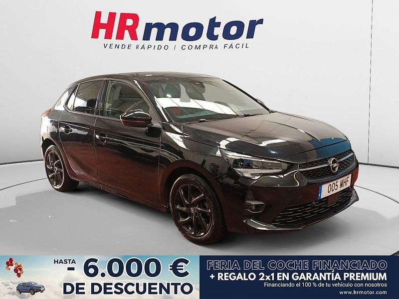 Negro Usado 2023 Opel Corsa Berlina | 13.790 € (Precio justo) - Imagen 1/4
