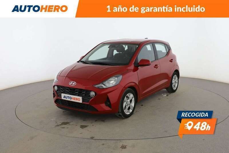 Rojo Usado 2020 Hyundai i10 Utilitario | 13.237 € (Precio justo) - Imagen 1/3
