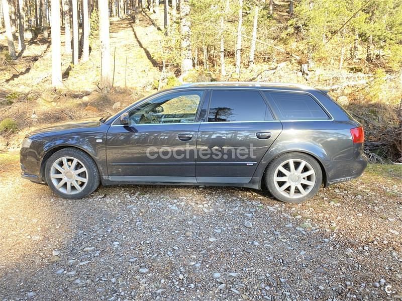Usado Audi A4 163 CV (119 kW) 2007 Negro Familiar