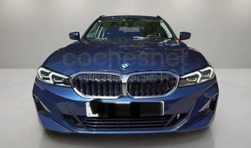 Usado BMW 318 150 CV (110 kW) 2021 Azul Familiar