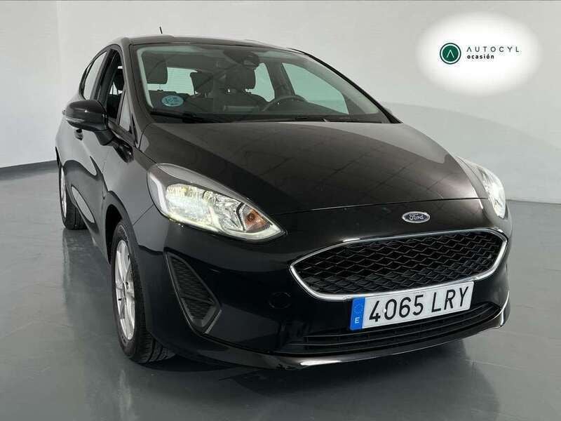 Negro Usado 2021 Ford Fiesta Limited Utilitario | 10.000 € (Super precio) - Imagen 1/4