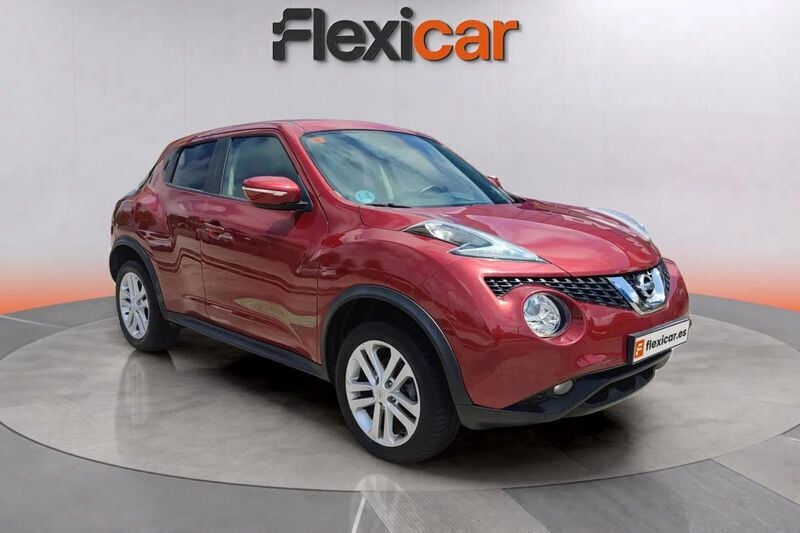Rojo Usado 2016 Nissan Juke Acenta SUV | 8790 € (Buen precio) - Imagen 1/4